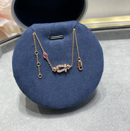 ¡®Aura Jewels¡¯FORCE 10 DIAMOND CHAIN LINK PINK GOLD BRACELET