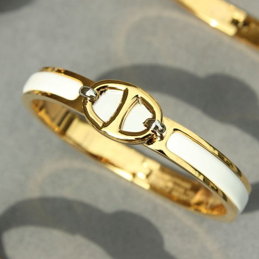 ¡®Aura Jewels¡¯CLIC CHAINE GOLD BRACELET