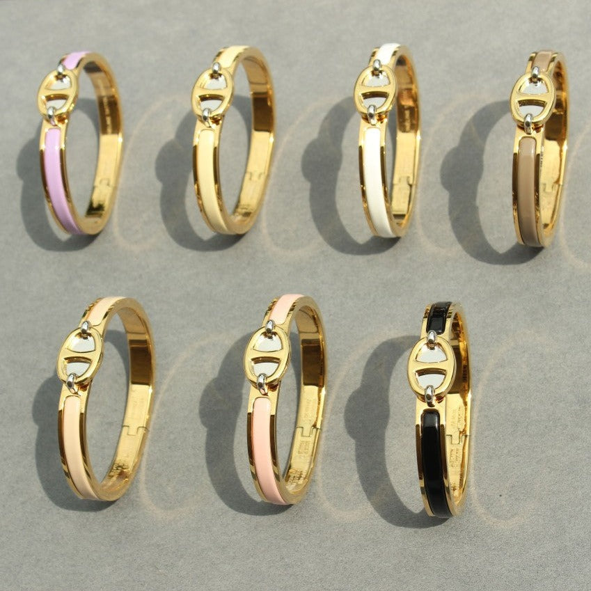 ¡®Aura Jewels¡¯CLIC CHAINE GOLD BRACELET