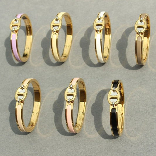 ¡®Aura Jewels¡¯CLIC CHAINE GOLD BRACELET