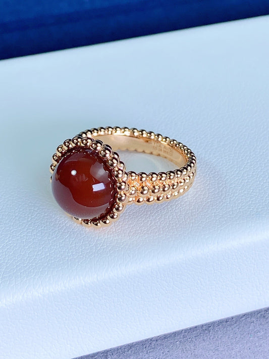 ¡®Aura Jewels¡¯PERLEE COULEURS ROSE GOLD RING