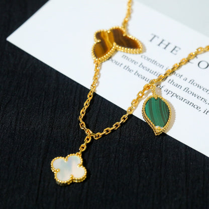 ¡®Aura Jewels¡¯LUCKY SPRING 5 MOTIF GOLD BRACELET