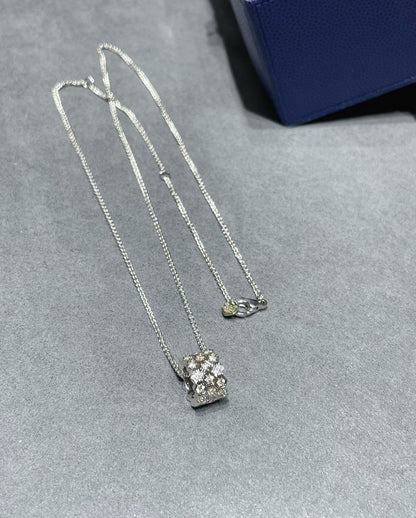 ¡®Aura Jewels¡¯BEE LOVE DIAMOND PAVED 3 ROW NECKLACE