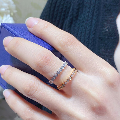 ¡®Aura Jewels¡¯BEE LOVE DIAMOND PAVED SMALL RING