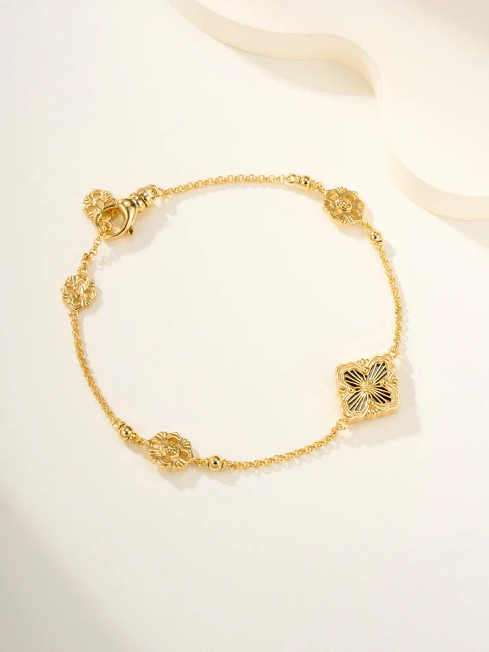 [Aura Jewels]B.C.L ENAMELED One-Flower Bracelet£¨Various Colors)