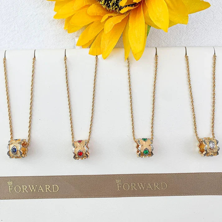 [Aura Jewels] B.C.L ¡°Little Waist¡± Enamel NECKLACE£¨Various colors
