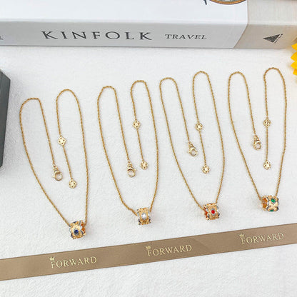 [Aura Jewels] B.C.L ¡°Little Waist¡± Enamel NECKLACE£¨Various colors