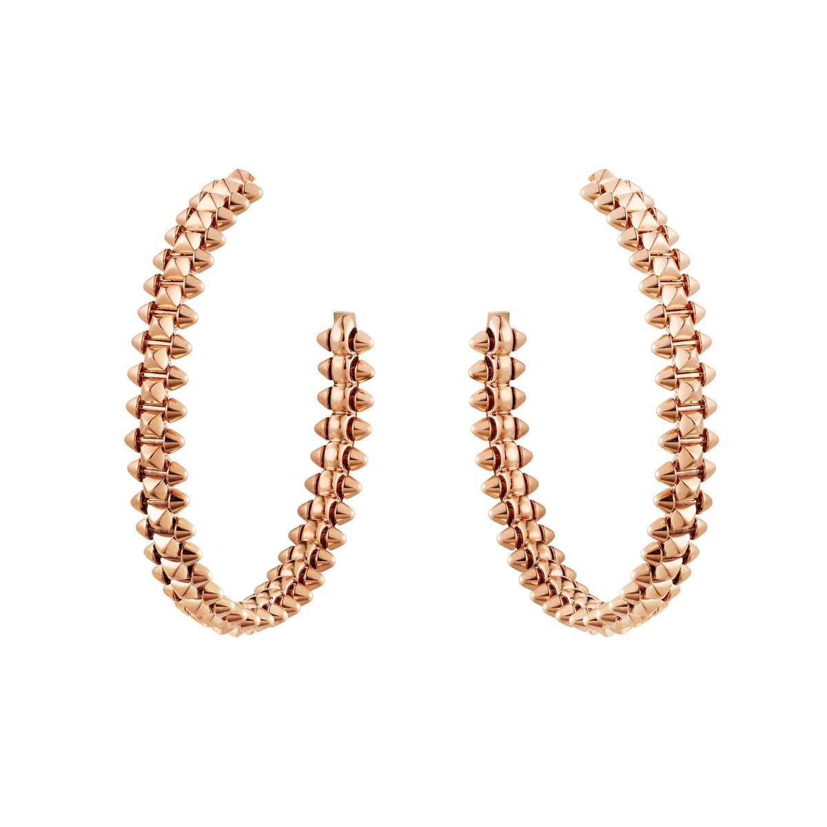 ¡®Aura Jewels¡¯CLASH LARGE HOOP EARRINGS