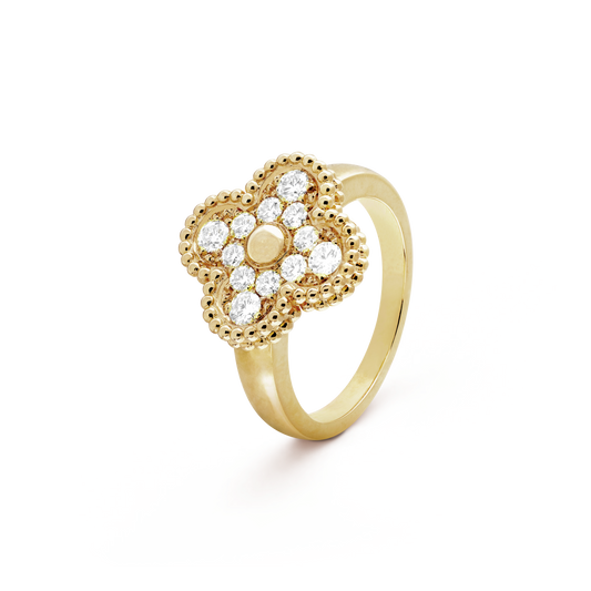 ¡®Aura Jewels¡¯CLOVER DIAMOND RING