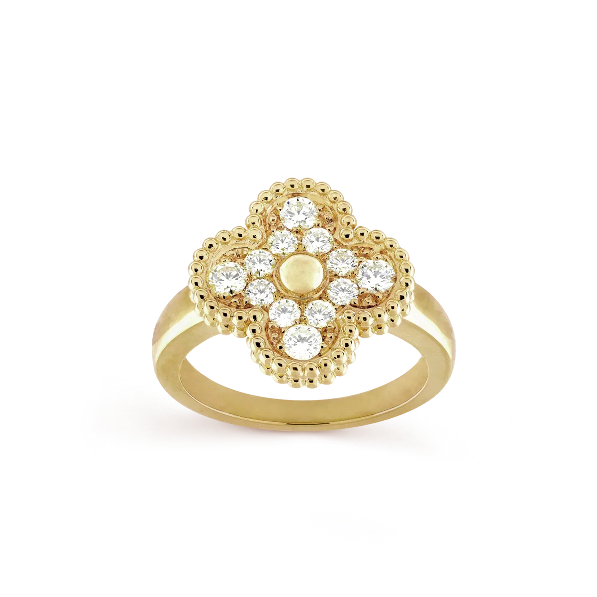 ¡®Aura Jewels¡¯CLOVER DIAMOND RING
