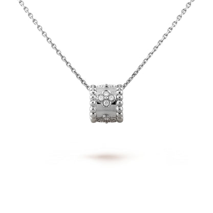 ¡®Aura Jewels¡¯PERLEE PEDANT SIVLER DIAMOND NECKLACE