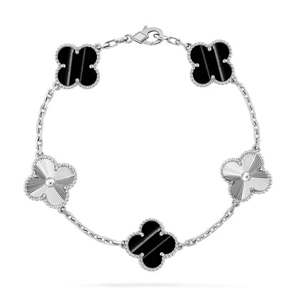 [Aura Jewels]New  CLOVER 5 MOTIF PULSAR STONE BRACELET COLLECTION