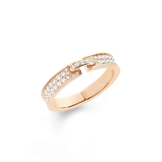 ¡®Aura Jewels¡¯ALLIANCE LIENS VIDENCE PAVED DIAMOND 4MM RING