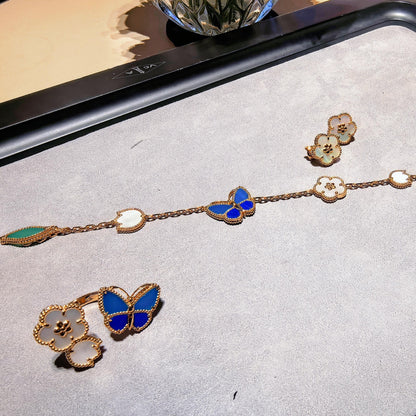 [Aura Jewels] 2026 NEW SPRING LUCKY 5 MOTIF BRACELET