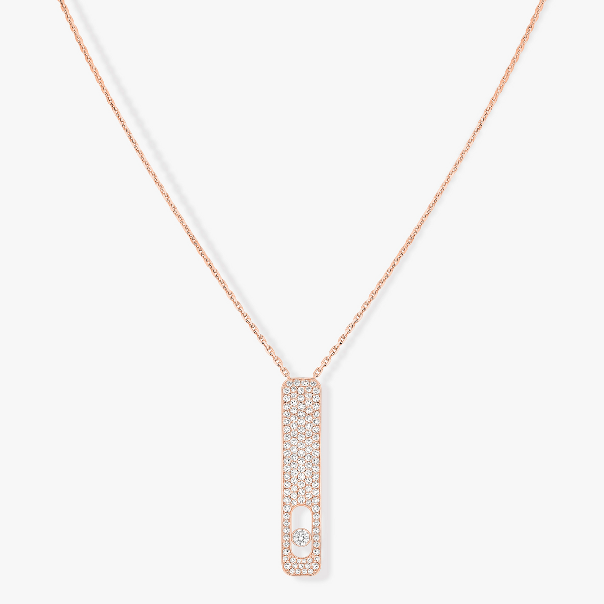 [Aura Jewels]MY FIRST DIAMOND PAVED NECKLACE