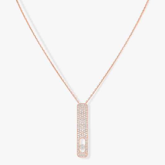 [Aura Jewels]MY FIRST DIAMOND PAVED NECKLACE