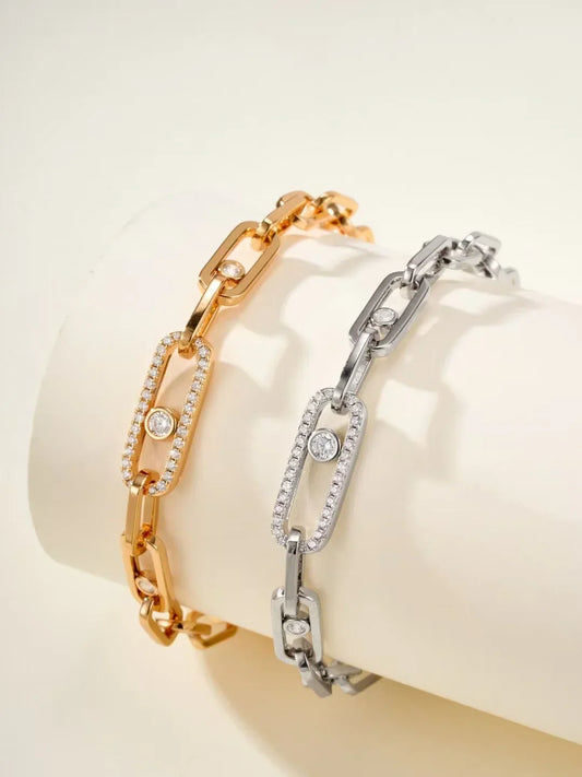 [Aura Jewels]MK NEW SLIDING DIAMOND BRACELET