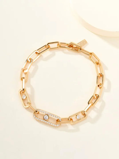 [Aura Jewels]MK NEW SLIDING DIAMOND BRACELET