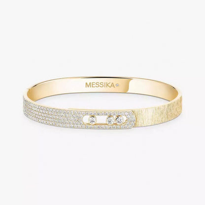 [Aura Jewels] 2026 BRAND-NEW FROSTED BRACELET WITH DIAMONDS THREE COLORS