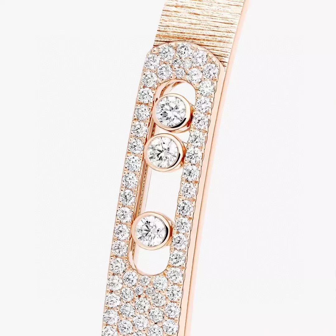 [Aura Jewels] 2026 BRAND-NEW FROSTED BRACELET WITH DIAMONDS THREE COLORS