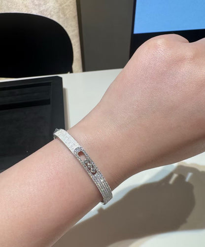 [Aura Jewels] 2026 BRAND-NEW FROSTED BRACELET WITH DIAMONDS THREE COLORS