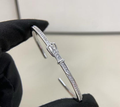 [Aura Jewels] DIAMOND-ENCRUSTED BRACELET THREE COLORS