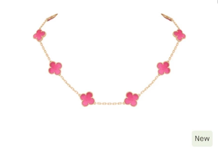 [AuraJewelry ] 26 NEW PINK BUBBLE ENAMEL SET