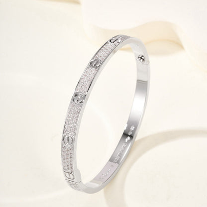 ¡®Aura Jewels¡¯LOVE BRACELET 4.8MM DIAMOND-PAVED