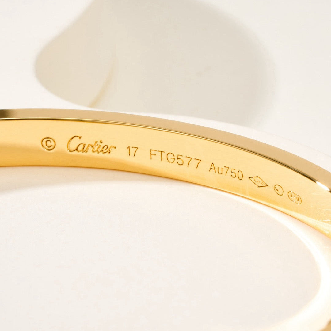 ¡®Aura Jewels¡¯LOVE BRACELET 4.8MM DIAMOND-PAVED