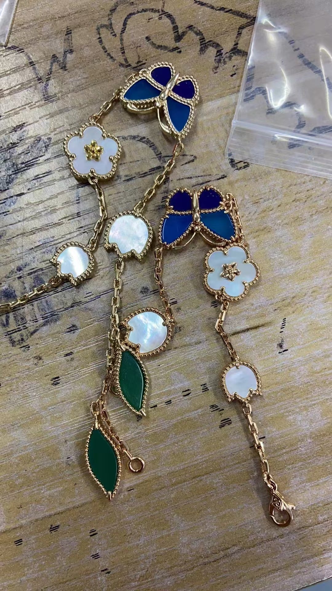 [Aura Jewels] 2026 NEW SPRING LUCKY 5 MOTIF BRACELET
