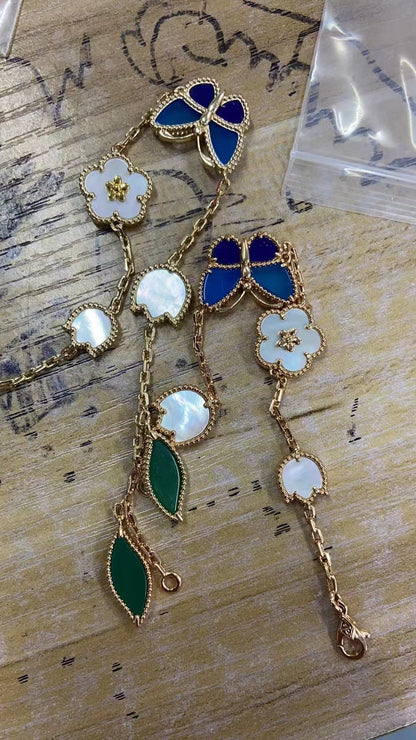 [Aura Jewels] 2026 NEW SPRING LUCKY 5 MOTIF BRACELET