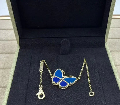 [Aura Jewels] BUTTERFLY BLUE NECKLACE