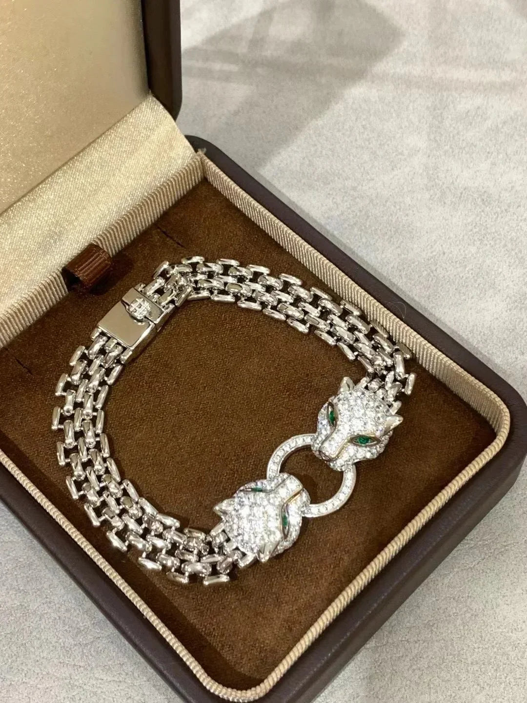 [Aura Jewels]DOUBLE PANTHER BRACELET