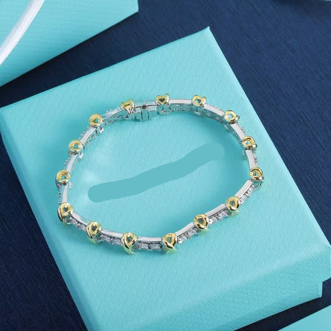 [Aura Jewels]New 16-stone diamond bracelet