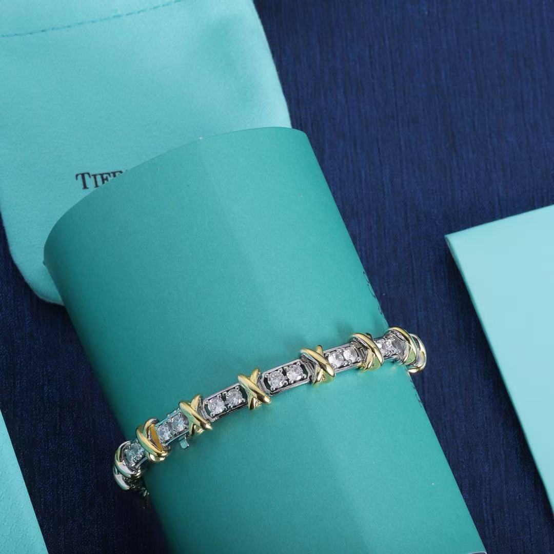 [Aura Jewels]New 16-stone diamond bracelet