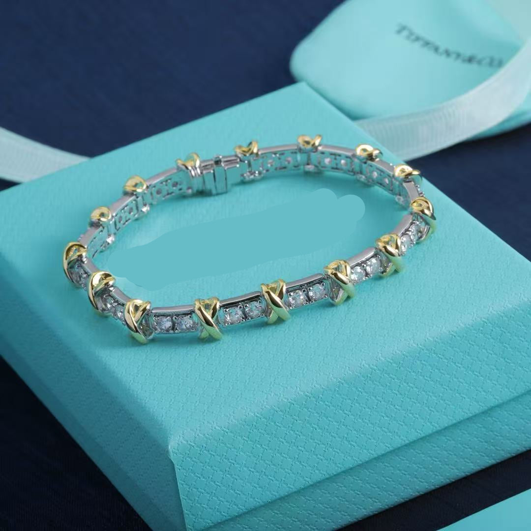 [Aura Jewels]New 16-stone diamond bracelet