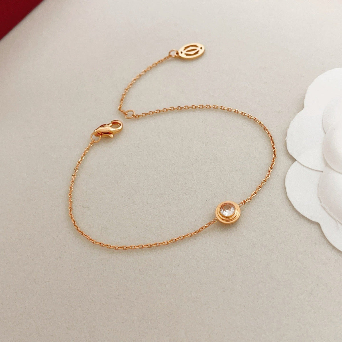 [Aura Jewels] UFO Series Single Diamond Bracelet