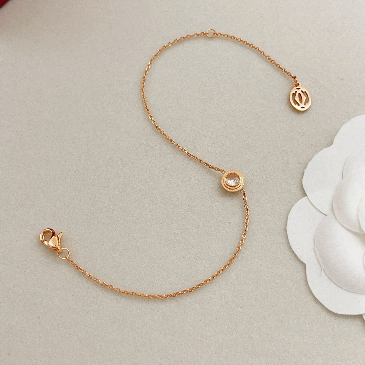 [Aura Jewels] UFO Series Single Diamond Bracelet