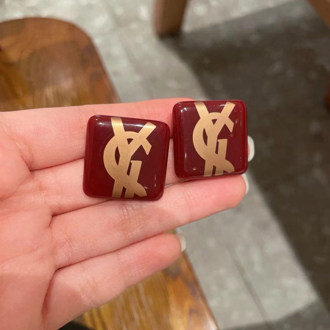 [Aura Jewels]Classic Letter Earrings