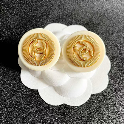 [Aura Jewels]Classic Double C Earrings