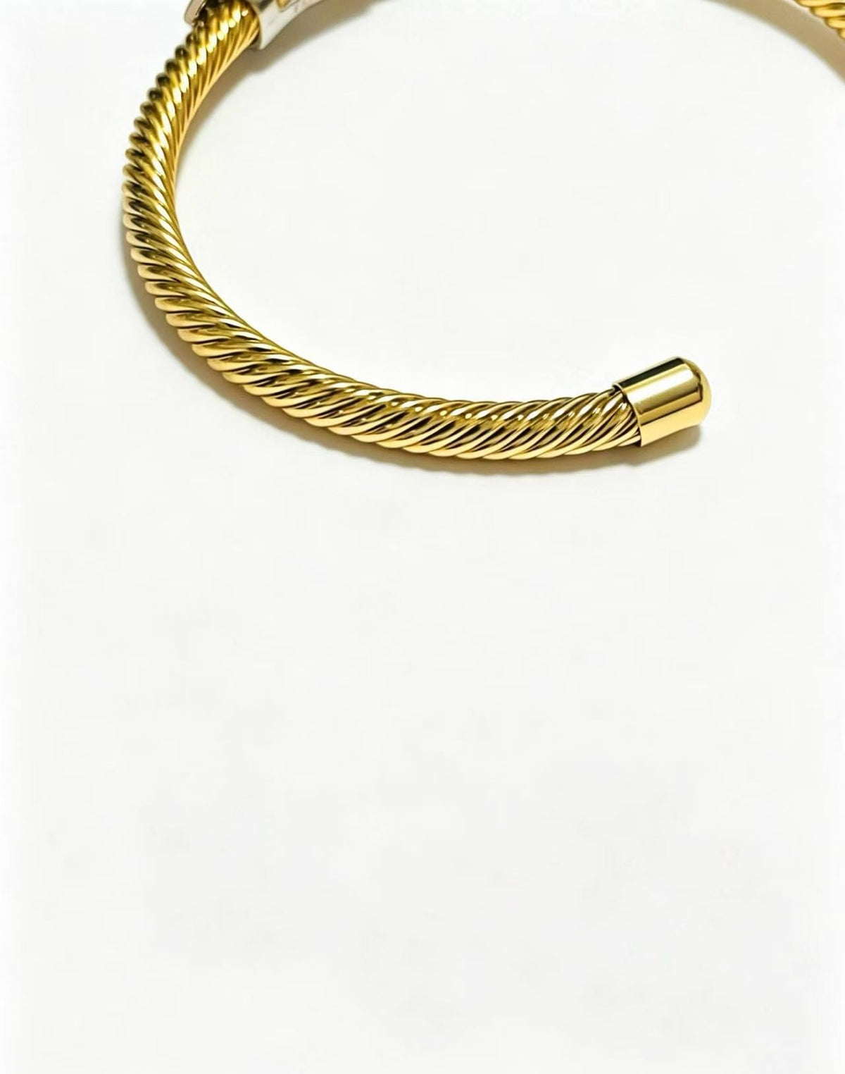 ¡®Aura Jewels26 New Open Horseshoe Bangle