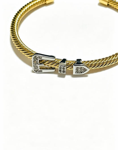 ¡®Aura Jewels26 New Open Horseshoe Bangle