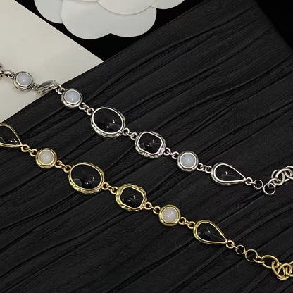 ¡®Aura JewelsCabochon Stone Bracelet