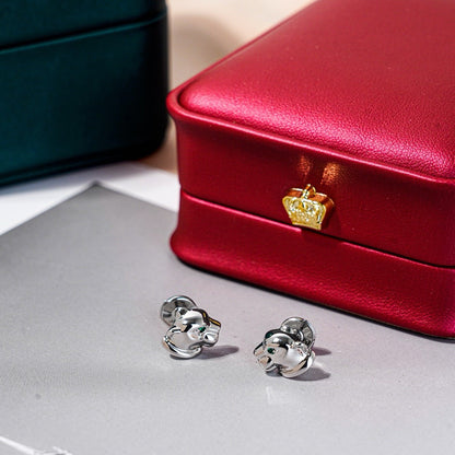 ¡®AuraJewelry¡¯Polished Panther‑Head Earrings