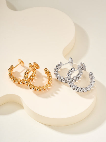 ¡®AuraJewelry¡¯Clash‑de  Spiked Diamond Earrings