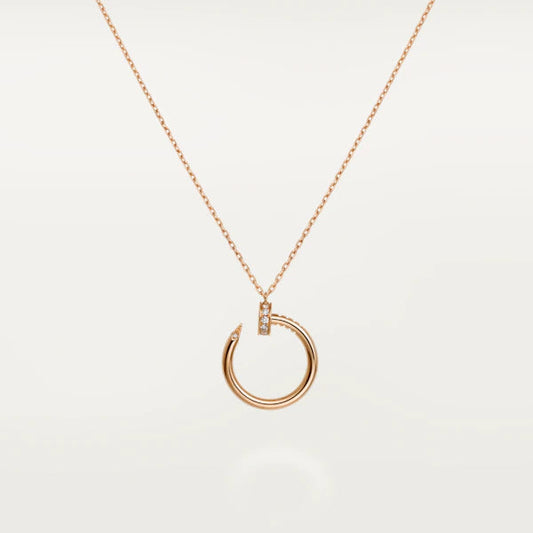 ¡®Aura Jewels¡¯JUSTE NECKLACE PINK GOLD
