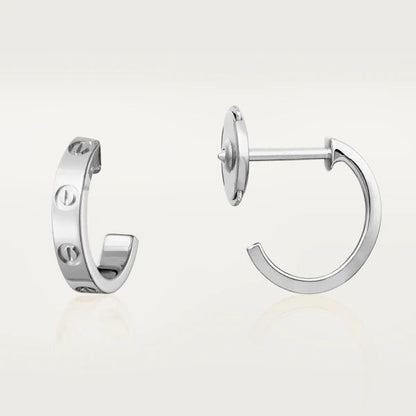 ¡®Aura Jewels¡¯LOVE EARRINGS 2.65MM SILVER
