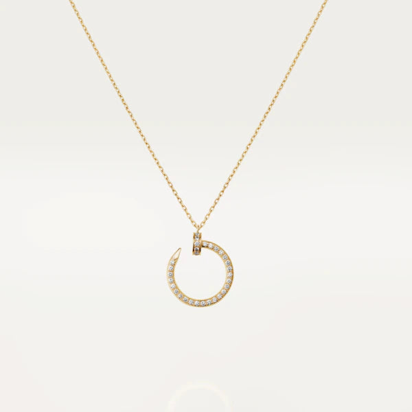 ¡®Aura Jewels¡¯JUSTE NECKLACE GOLD DIAMONDS