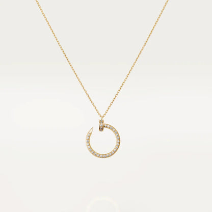 ¡®Aura Jewels¡¯JUSTE NECKLACE GOLD DIAMONDS