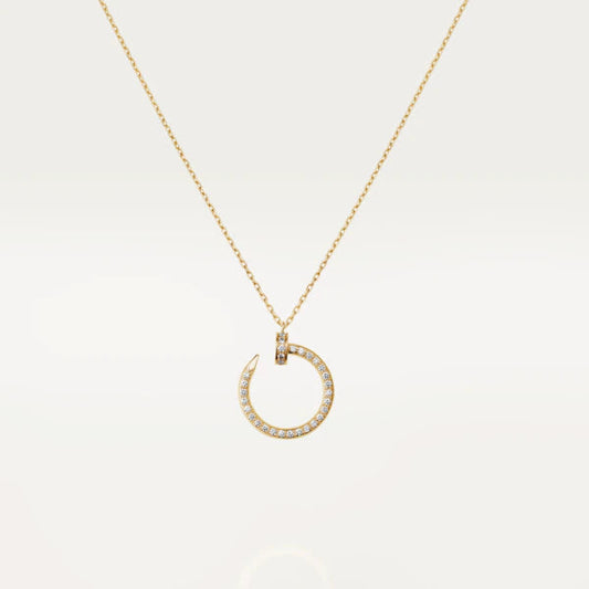 ¡®Aura Jewels¡¯JUSTE NECKLACE GOLD DIAMONDS